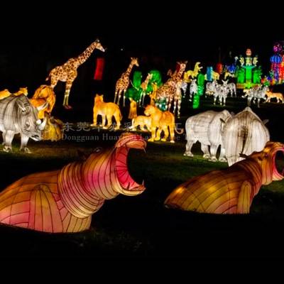 南方花市盛會 自貢彩燈技藝與花車船制造的璀璨融合